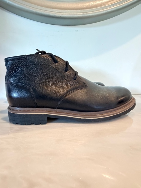 Blondo Waterproof Chukka Boots Men 9.5 Black Leather Lace Up Casual Dress main image 9